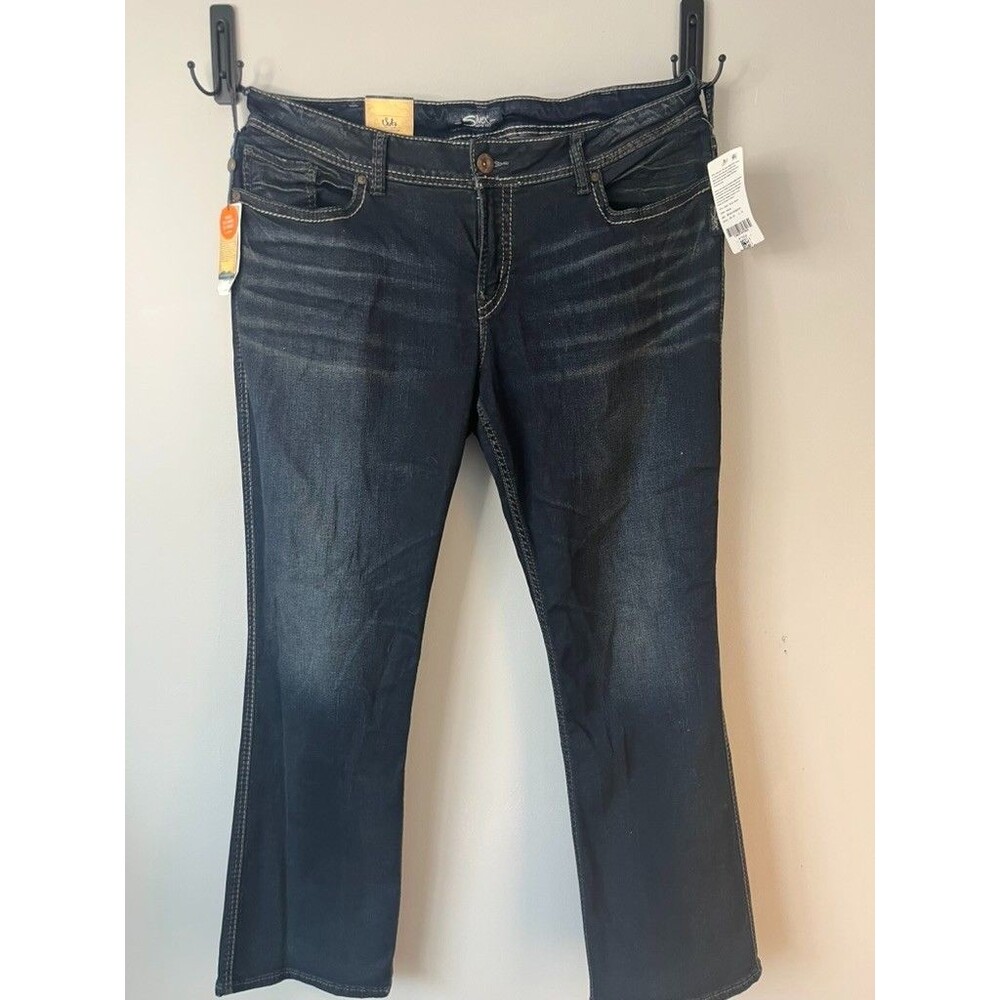 Women's Silver Jeans Elyse Slim Boot, Size 20/L33